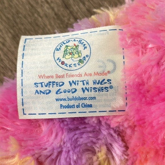 Build A Bear Endless Hugs Heart Teddy Tie Dye 16" - Picture 5 of 5